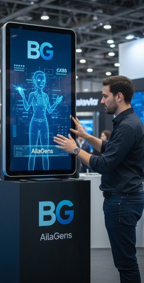 Aila em operação realizando atendimento